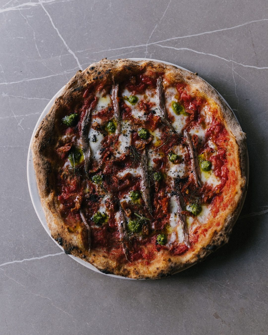 Pizza con alici di Roberta Esposito