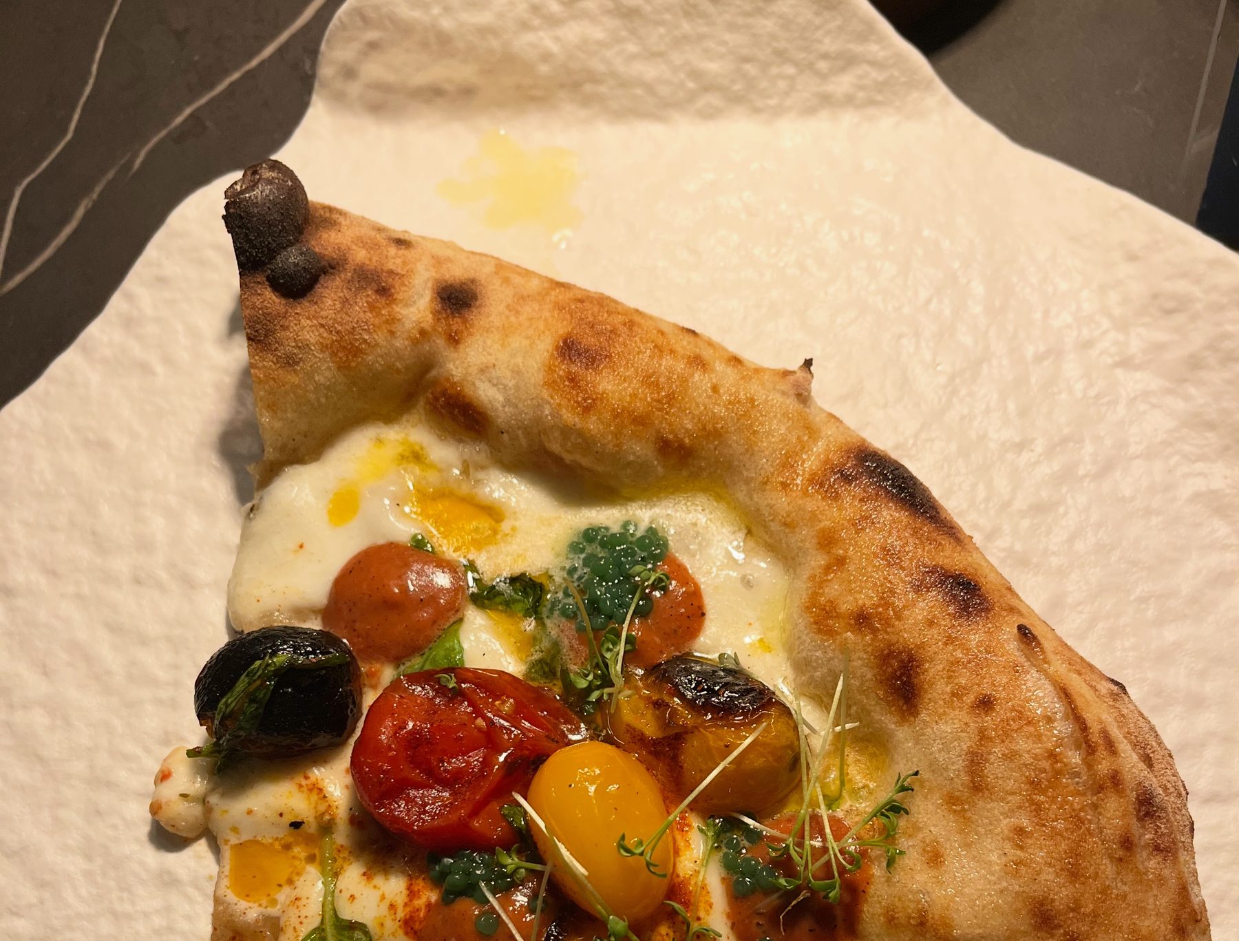Uno spicchio di pizza da Brando Pizza Bistrot